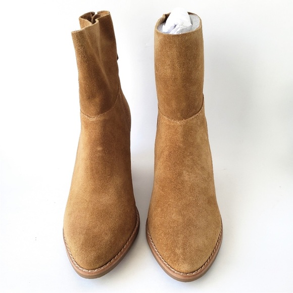 Free People Matisse Soho Tan Fawn Suede East Western Ankle Boots Size 6 New - Picture 6 of 11